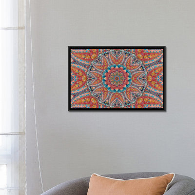 Mandala Series: Beaded Beauty, impression sur toile tendue