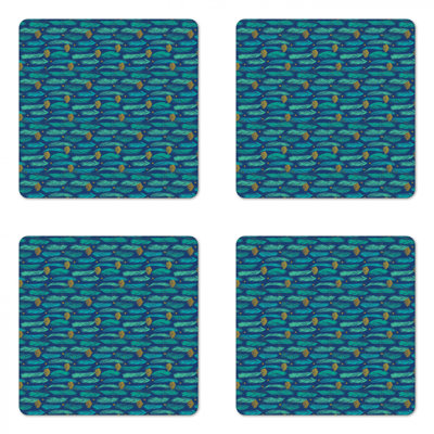 Sous-verre à cônes de pin