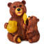 Solar Mama Bear & Cub Ornament