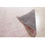 Tapis rose en laine noué à la main Rhea-91874557