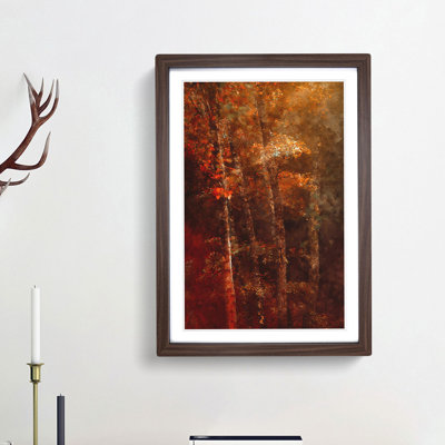 Trees of Autumn - Picture Frame Painting Print