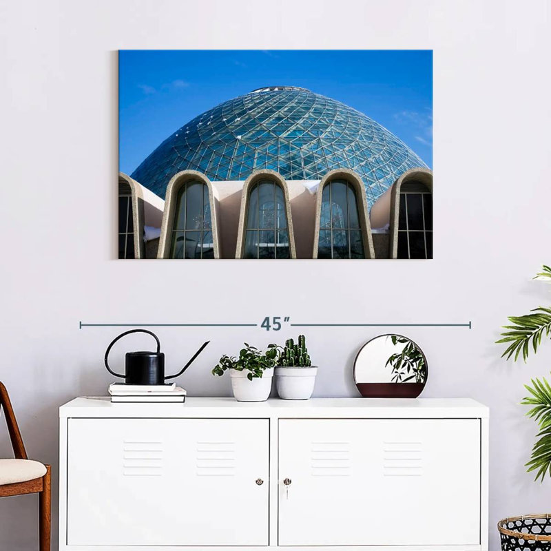 Mitchell Park Dome, 26" H x 39" W