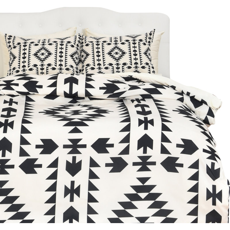 Ensemble de housse de couette Holli Zollinger Geo, Grand lit