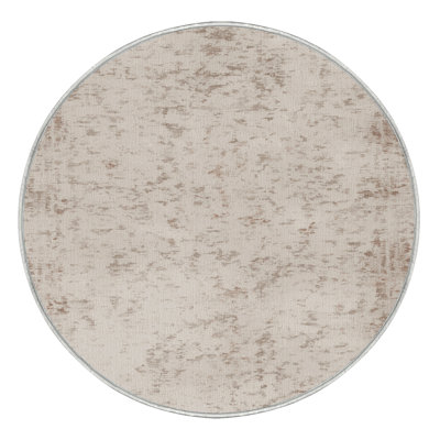 Machine Washable Abstract Beige Area Rug