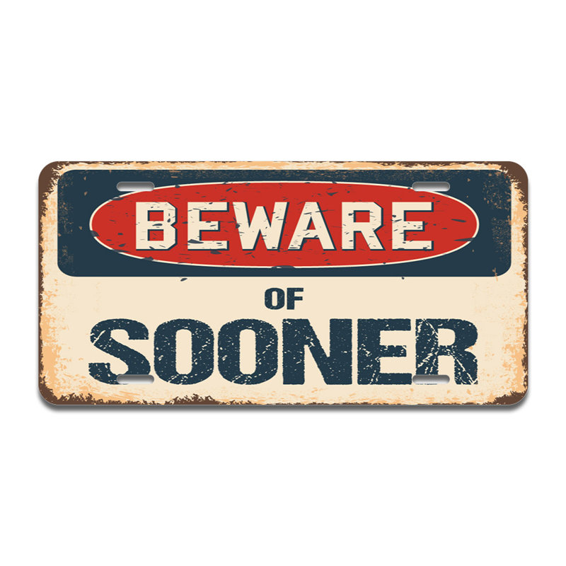 Cadre en aluminium Beware of Sooner