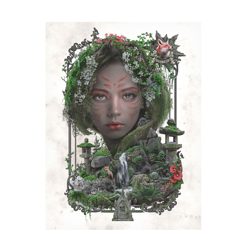 Art sur toile Barrett Biggers, H 14 po x l 19 po