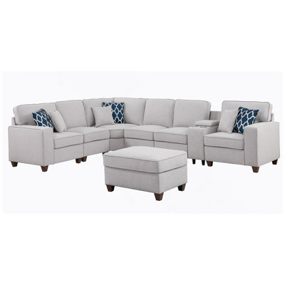 Sam Sectional Sofa with Ottoman