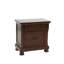 Table de chevet en cerisier antique