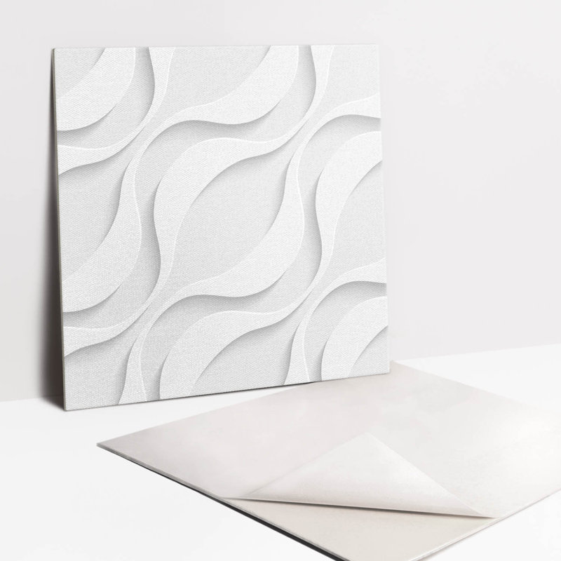 Ceolia 30 x 30 cm PVC Tile in Matte Grey