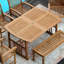 Ensemble repas extérieur 6 pièces Cabo Summerton