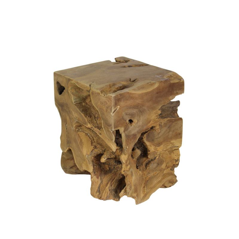 Yellow Pine Solid Wood Accent Stool
