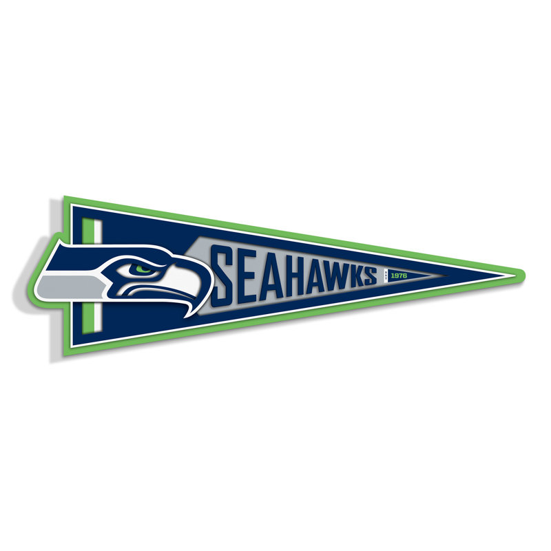 NFL Seattle Seahawks Pennant Sign