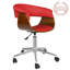 Rhodes Faux Leather Mid-Century Office Chair-1030724621