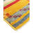 Overyed One-of-a-Kind Rectangle 8'2" X 10'1" New Age Wool Area Rug Red/Yellow/Green