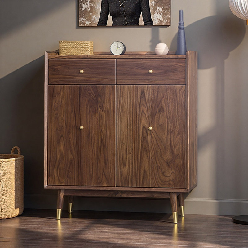 Retro Luxury Storage Shoe Cabinet