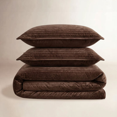 Velvet Quilt Set