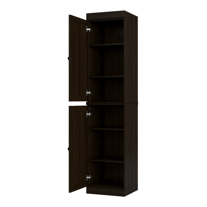 16.5" W Solid Wood Bathroom Cabinet, Espresso