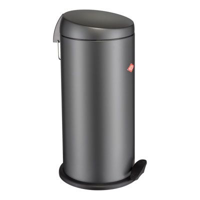 Powder -coated Sheet Steel Step On Kitchen Trash Can - 22L