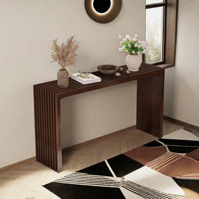 Modern Solid Wood Console Table