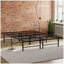Base de lit plateforme en métal - Base de lit matelas-375681314-375681372