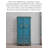 European-Style Retro Painted Solid Wood Wardrobe