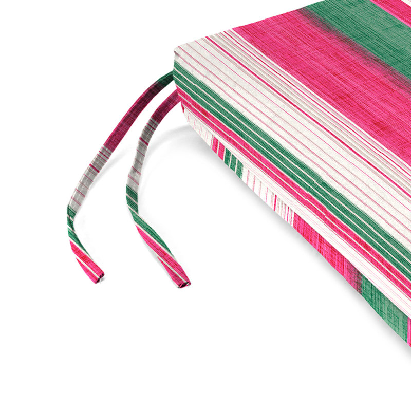 Outdoor Seat/Back Cushion, Pink Floral