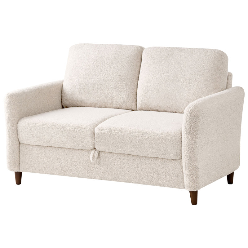 Suhaani Sofa 3 Seater Suhaani Boucle Beige, 2, 88cm H x 143cm W x 77cm D