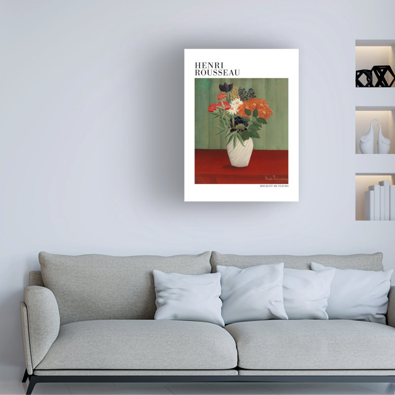 Art graphique sur toile Bouquet de fleurs