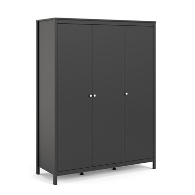 Besiana 3 Door Manufactured Wood Wardrobe