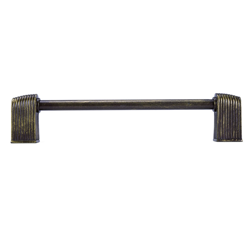Oxford c.c. pull;, 6", Antique Brass