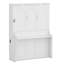 Lit escamotable avec bureau, lumières DEL et station de charge USB-1792587831