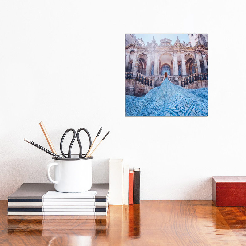 « Azulejo Dreams » par Hobopeeba-impression, Pas de tapis, Toile tendue, H 12 po x l 12 po x P 0,75 po