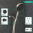 Hansgrohe Rainfinity Handheld 3-Jet Showerhead 130-98880632-122427968