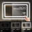 48x32 Inch Frameless LED Bathroom Mirror,Smart Mirror-1293235500
