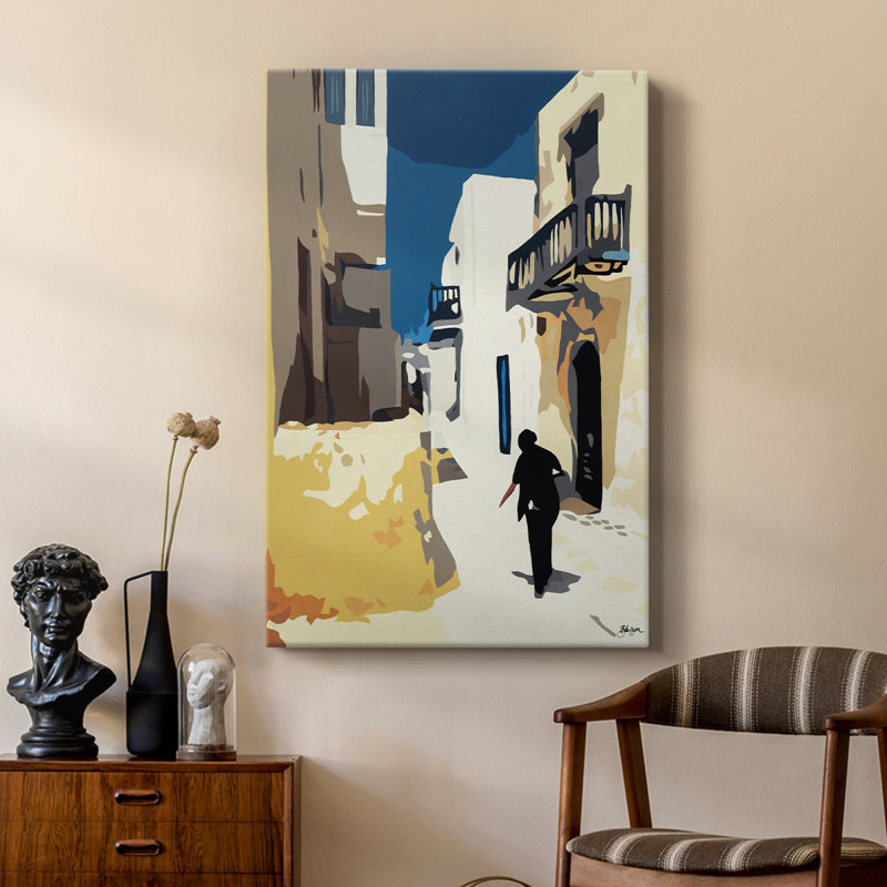 Mykonos 3 - galerie Cavas sur mesure, H 60 po x l 40 po