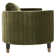 Steiner 91.3" Velvet Recessed Arm Sofa with Reversible Cushions