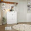16 Pair Shoe Storage Cabinet With 2 Drawers-459923148