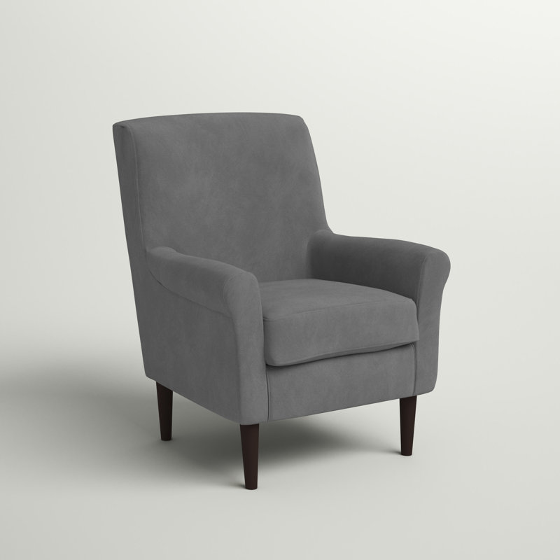 Fauteuil de 28 po de largeur Ronald, Gris clair