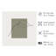 «Botanical Plant Minimalist III», reproduction d'art moderne sans cadre-656516378