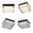 5-Inch Integrated Square LED Recessed Ceiling Light, Three Color Temperatures-776028450-776028452