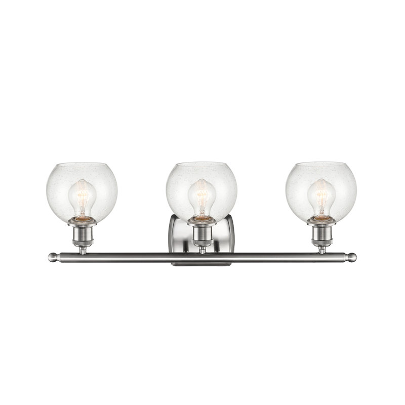Cindi 3 - Light Vanity Light, Incandescent, Brushed Satin Nickel