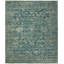 Hand Knotted Wool Area Rug in Blue-1674890517