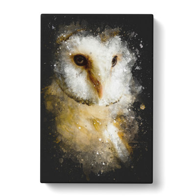 Barn Owl Vol.2 - Wrapped Canvas Print