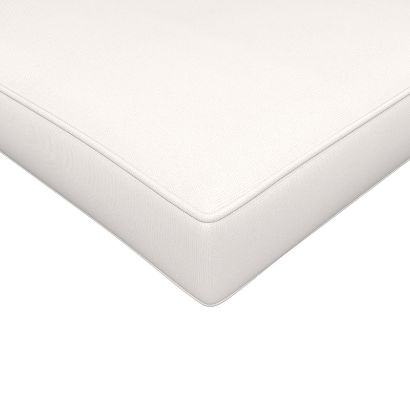 Coussin de chaise de salle à manger d'extérieur Ashtabula Sunbrella®, Toile Sunbrella® naturel, L 20 po x P 18 po
