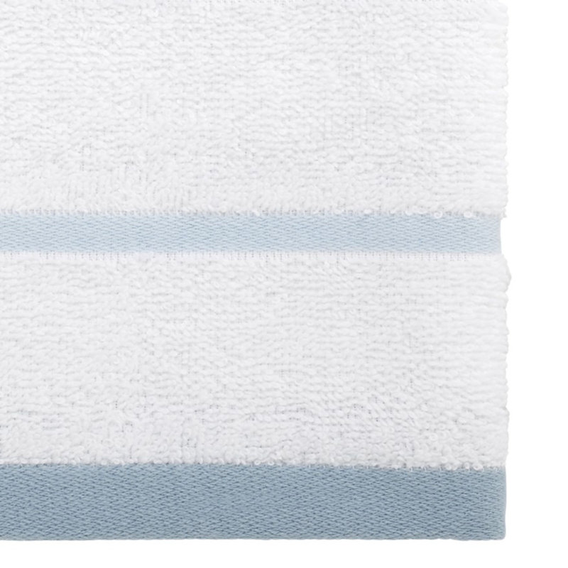 Izod Sandbar Blue 4-Pack Washcloth Set, Blue, Washcloth - 4 Pack