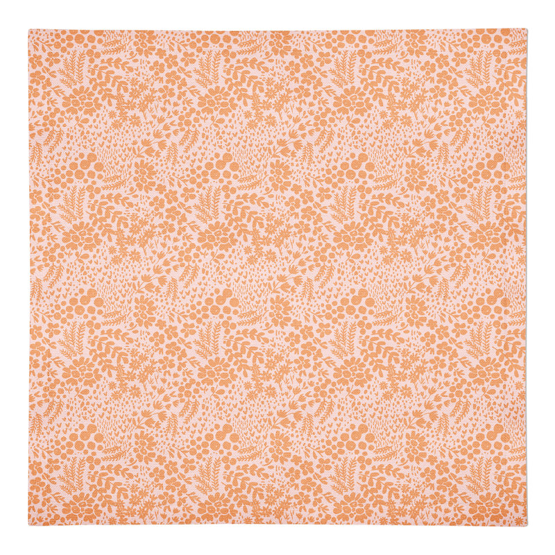 Serviette en coton 10 po D Délicate, Orange