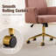 Chaise de bureau moderne et ergonomique avec réglage de la hauteur et tissu rayé pour bureau à domicile et bureau-1118654590
