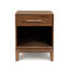 Mansfield 1 - Drawer Solid Wood Nightstand-124928449-23585593
