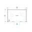 Lasita Udo 300 - 16 x 10 Ft. Apex Roof Summerhouse With Single Glazing (28mm)-634366998