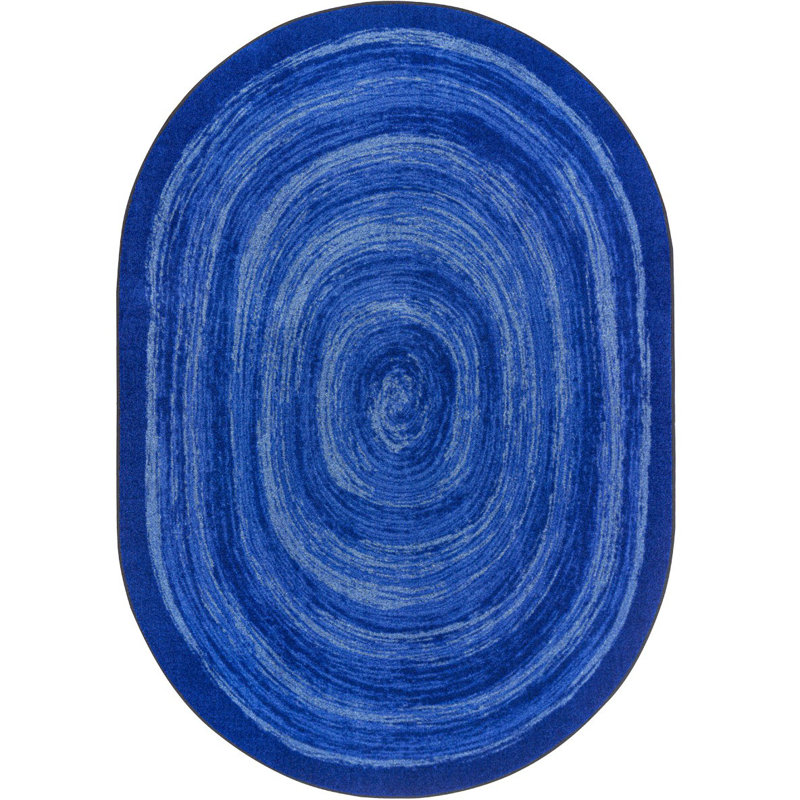 Tapis Feeling Fun par Joy Carpets, Ovale 7 pi 8 po x 10 pi 9 po